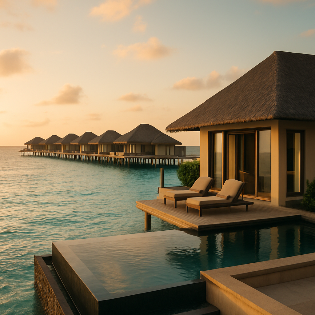 Exquisite Journeys: Private Jet Routes from Dubai to the Maldives