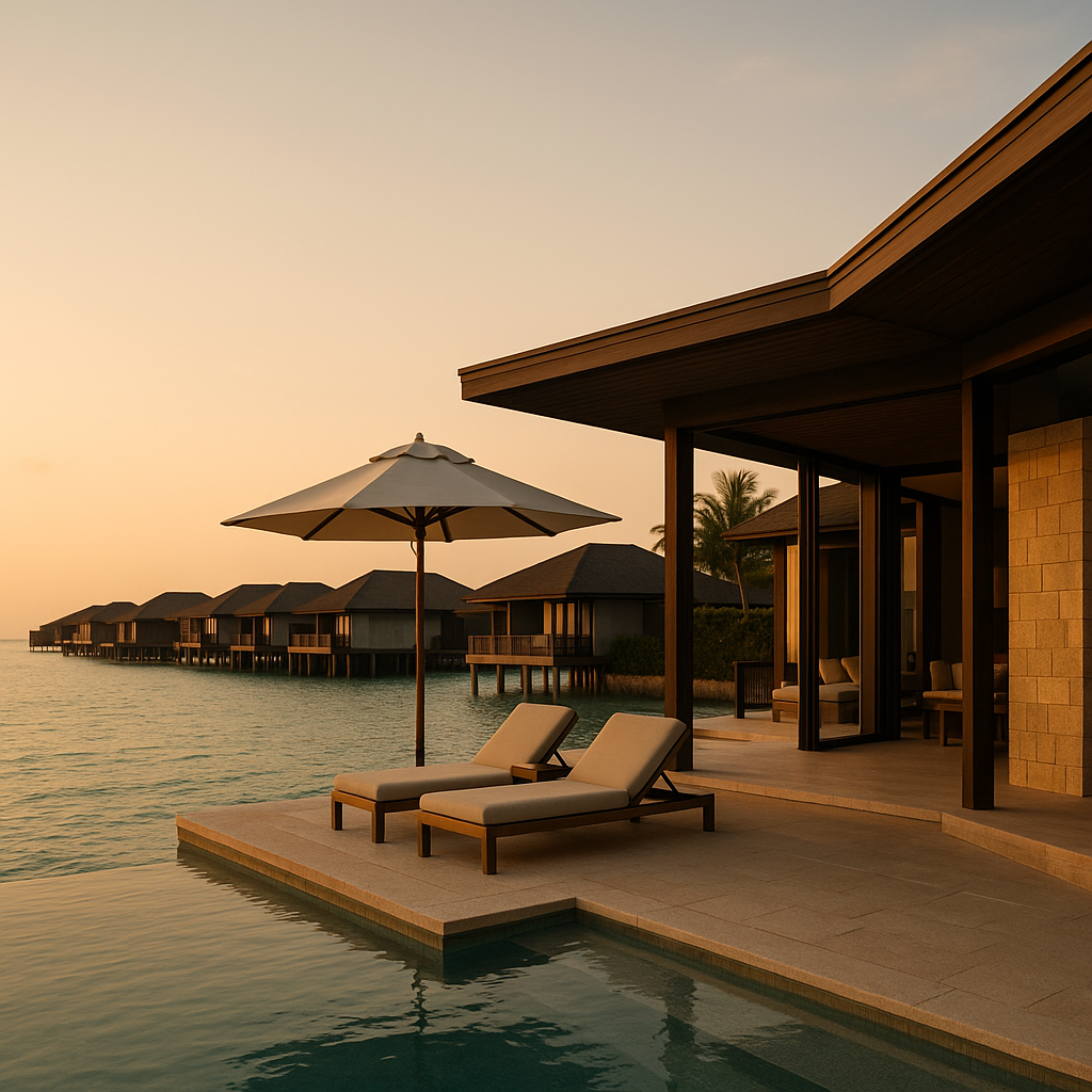 Exploring the Best Private Jet Routes from Dubai to the Maldives