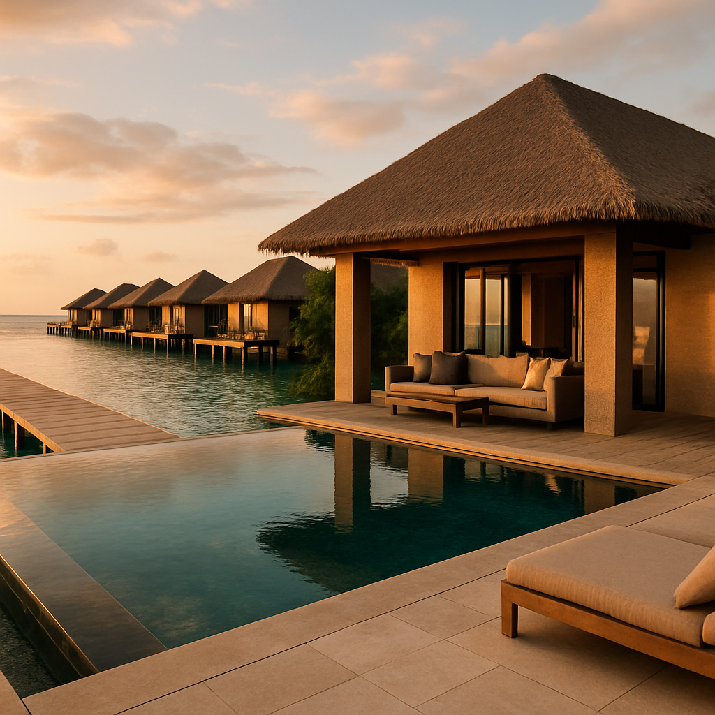 Luxury Escapes: Private Jet Routes from Dubai to the Maldives