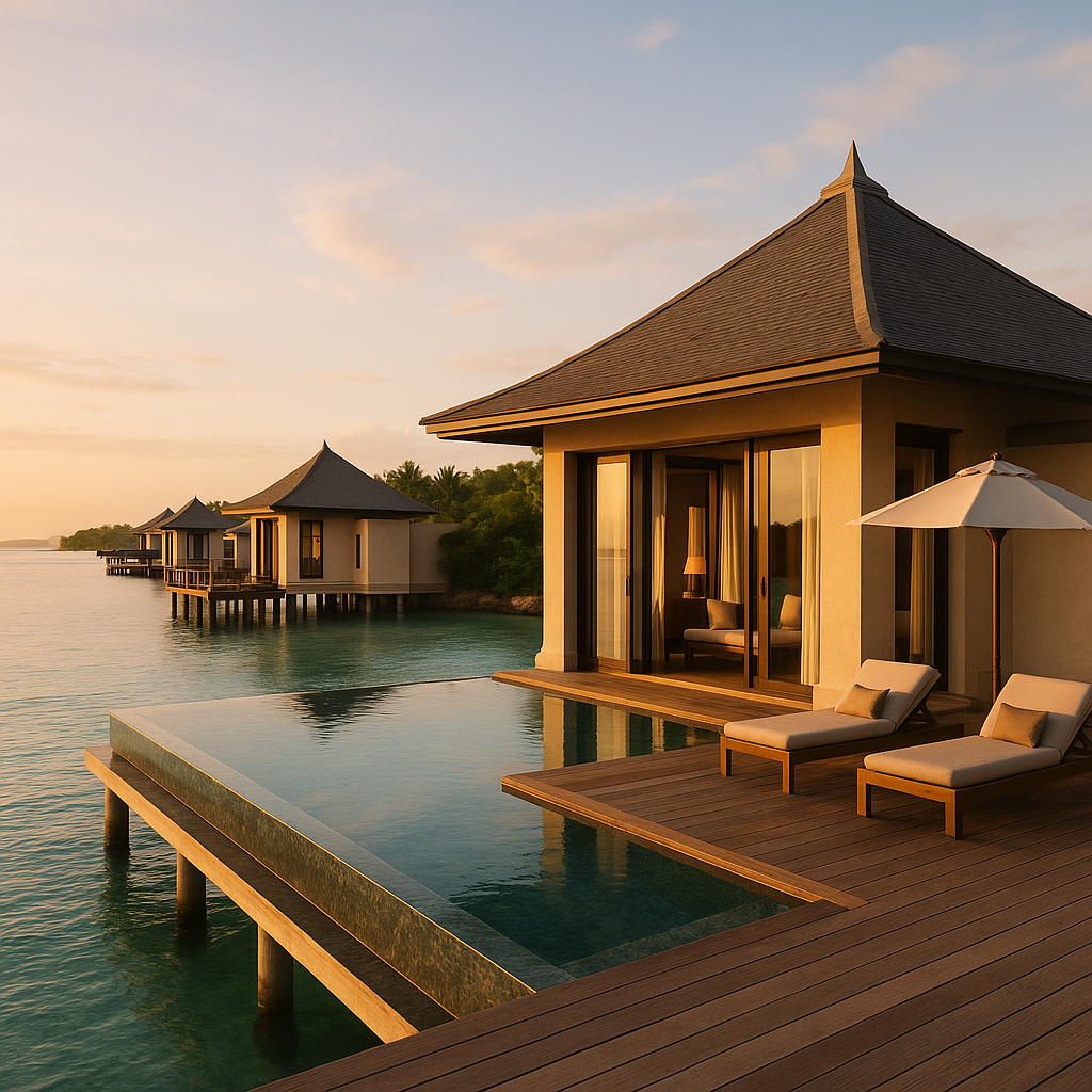 Exploring the Elite: Private Jet Routes from Dubai to Maldives