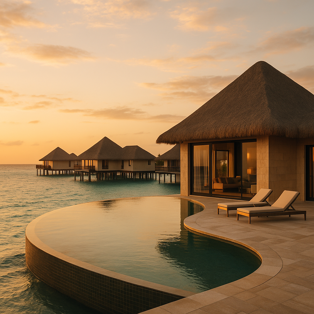 Explore the Pinnacle of Luxury: Private Jet Routes from Dubai to the Maldives