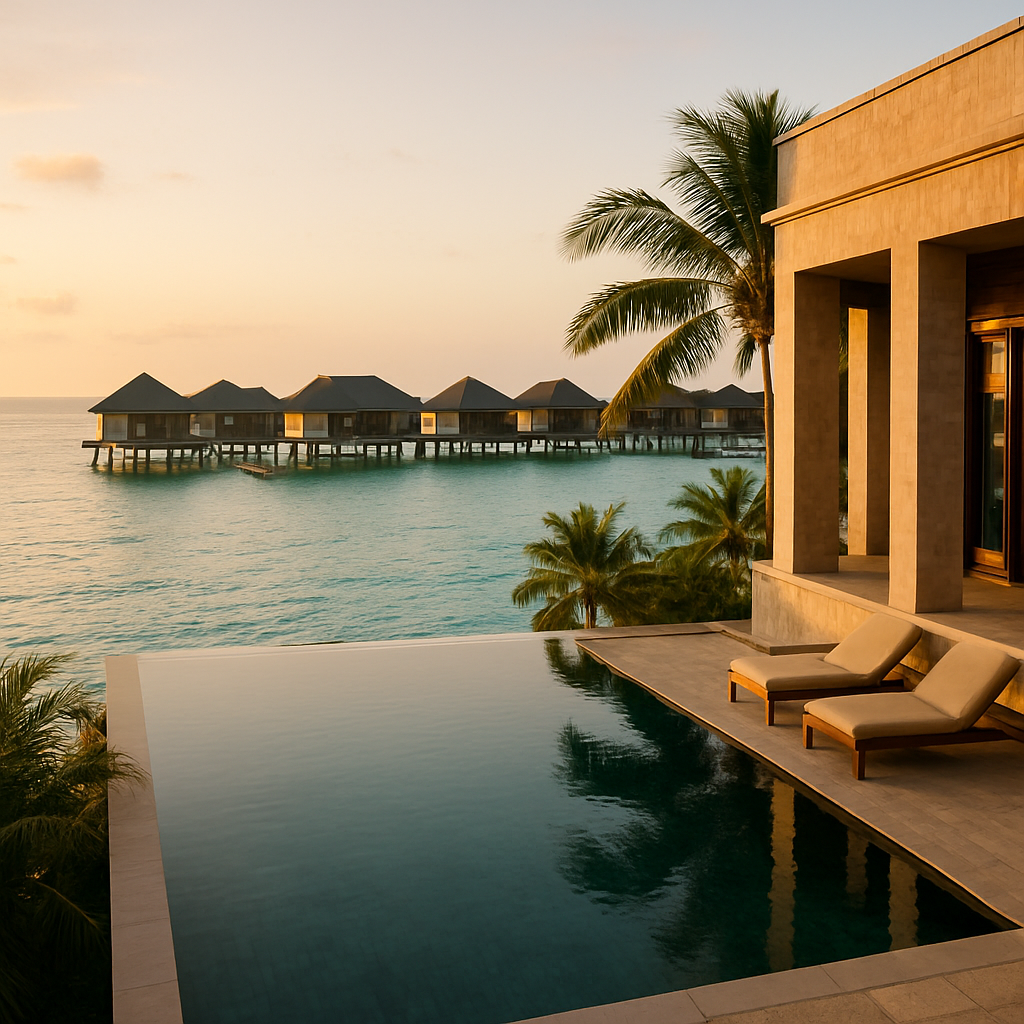 Exploring the Most Exclusive Private Jet Routes from Dubai to the Maldives