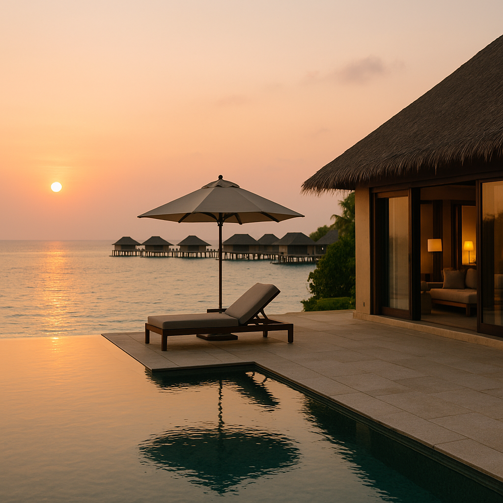 Luxury: Private Jet from Dubai to Maldives