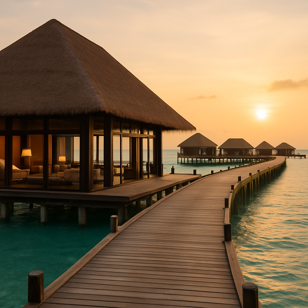 Exquisite Private Jet Routes from Dubai to the Maldives