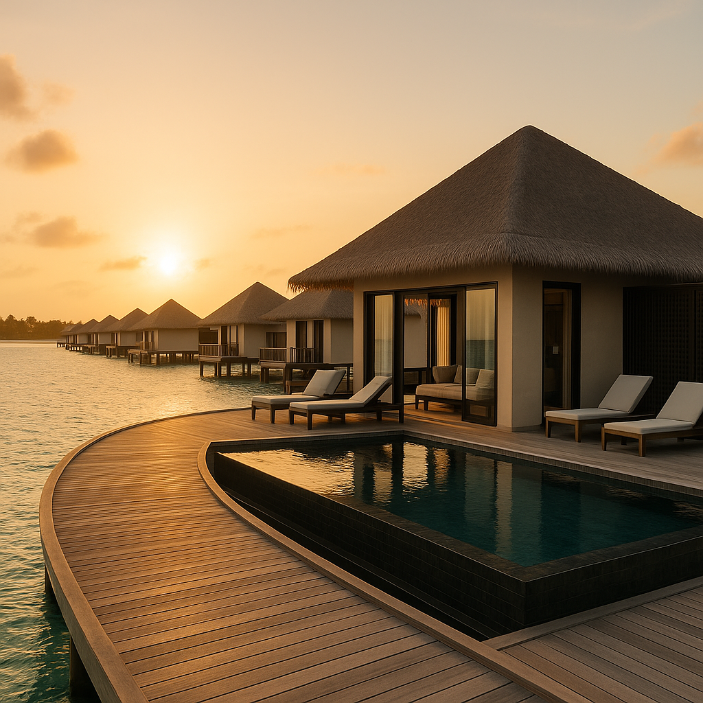 Exploring Luxurious Private Jet Routes to the Maldives