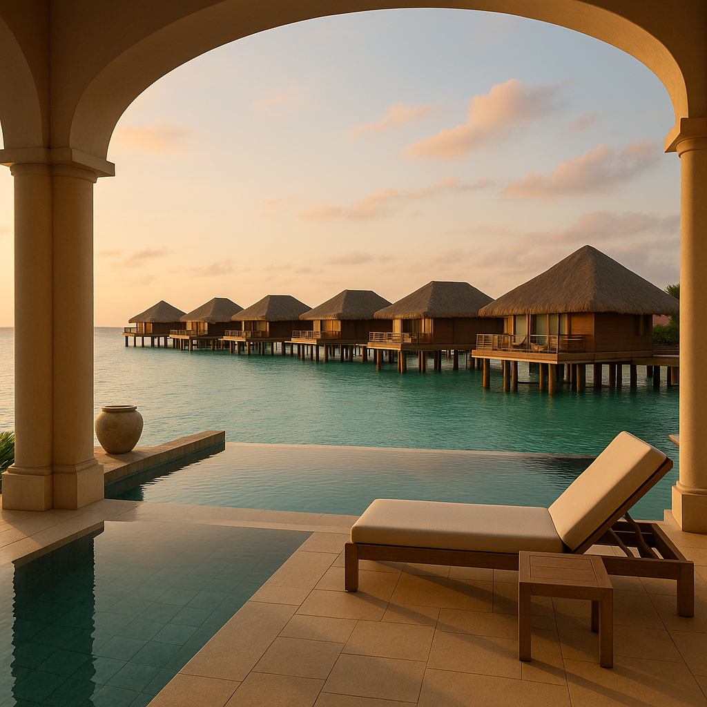 Luxury Unveiled: Private Jet Routes Dubai to Maldives