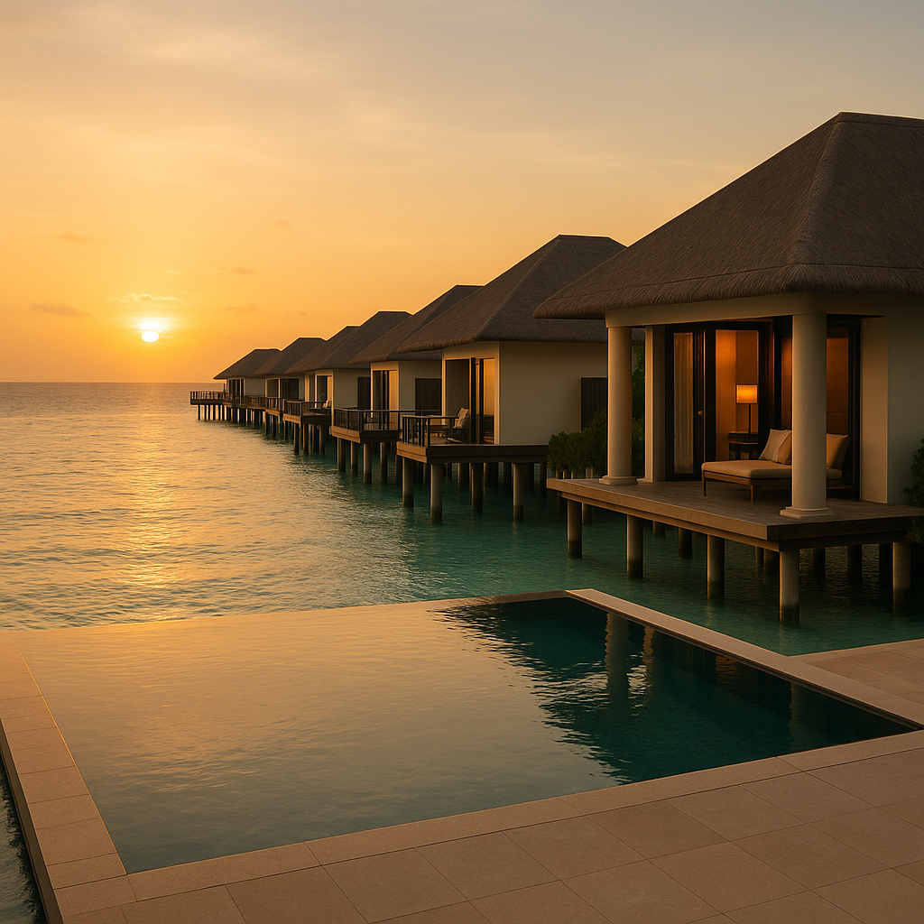 Luxury Journeys: Private Jet Routes from Dubai to Maldives