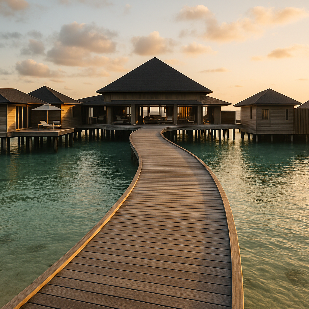 Unveiling the Luxury: Private Jet Routes from Dubai to the Maldives