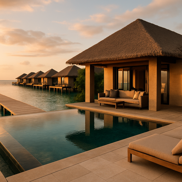 Luxury Escapes: Private Jet Routes from Dubai to the Maldives
