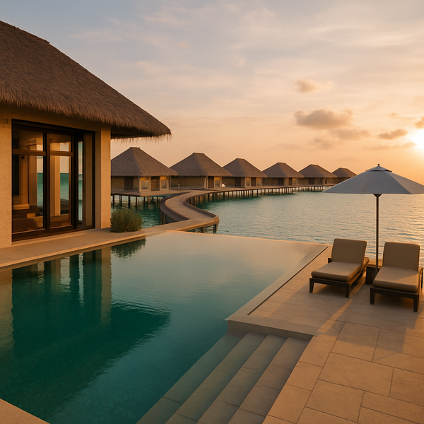 Luxurious Private Jet Routes: Dubai to Maldives