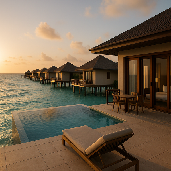 Luxury Travel: Private Jet from Dubai to Maldives