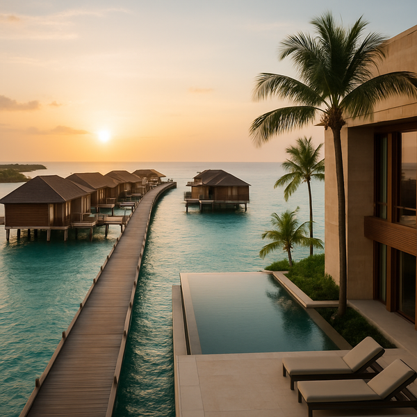 Luxury Escapes: Private Jet Routes from Dubai to Maldives