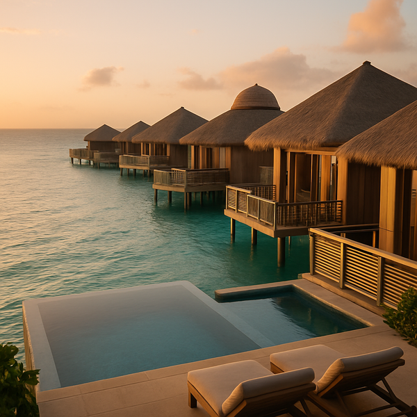 Experience Opulence: Private Jet to the Maldives