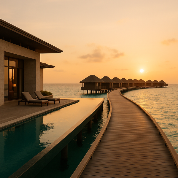 Exploring the Best Private Jet Routes: Dubai to the Maldives