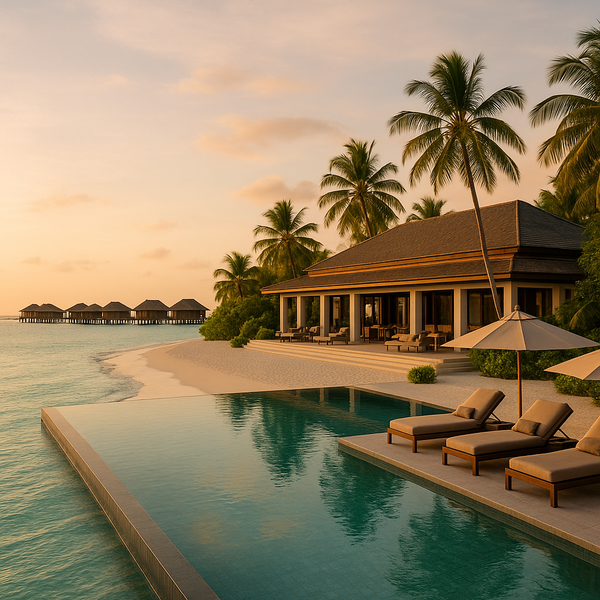 Luxury Journeys: Private Jet Routes from Dubai to the Maldives
